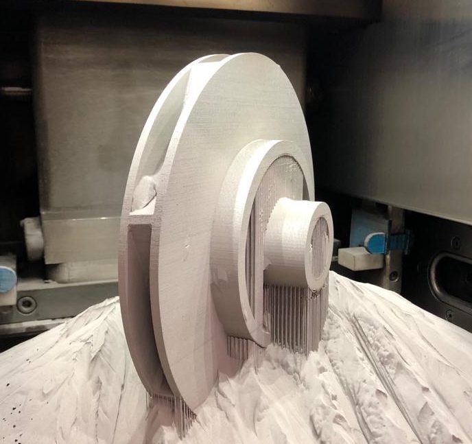 3d printed steel piece